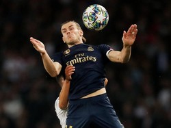 Aksi Gareth Bale saat mengontrol bola. REUTERS/Benoit Tessier.
