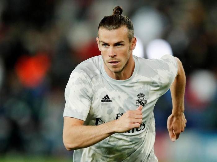Soccer Football - Champions League - Group A - Paris St Germain v Real Madrid - Parc des Princes, Paris, France - September 18, 2019  Real Madrid's Gareth Bale during the warm up before the match  REUTERS/Benoit Tessier