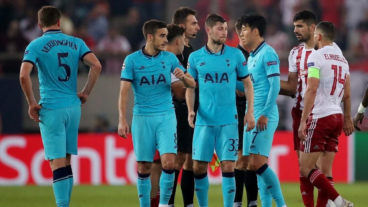 Sempat unggul dua gol, Tottenham Hotspur diimbangi Olympiakos 2-2 di matchday 1 Liga Champions (Foto: Alkis Konstantinidis/Reuters)