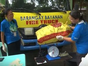 Desa di Filipina Adakan Program Tukar Sampah Plastik dengan Beras Gratis