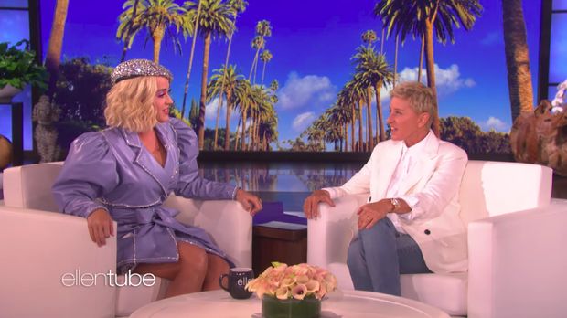 Katy Perry dan Ellen DeGeneres