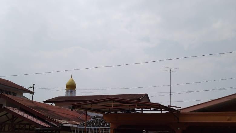 Karhutla di Riau Belum Padam, Kabut Asap Muncul di Padangsidimpuan
