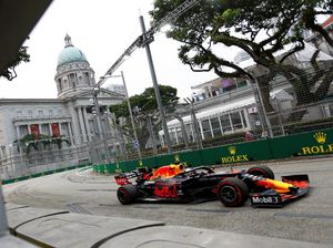 Free Practice I GP Singapura: Verstappen Tercepat, Bottas dan Leclerc Bermasalah