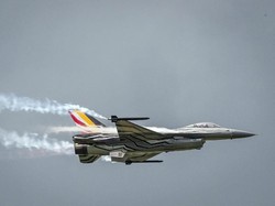 Jet Tempur F-16 Jatuh di Prancis, Pilot Nyangkut di Kabel Listrik