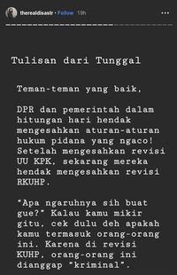 Dian Sastrowardoyo tolak RKUHP