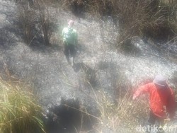 Jalur Pendakian Semeru Terbakar, TNBTS Keluarkan Imbauan Bagi Pendaki
