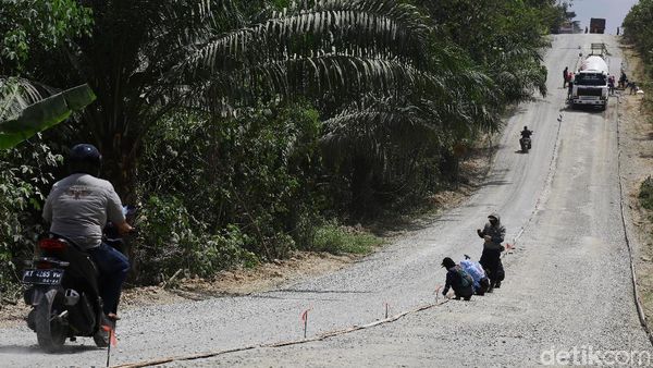 Perbaikan Jalan di Penajam, Tunjang Calon Ibu Kota Baru
