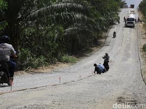 Perbaikan Jalan di Penajam, Tunjang Calon Ibu Kota Baru Perbaikan Jalan di Penajam, Tunjang Calon Ibu Kota Baru
