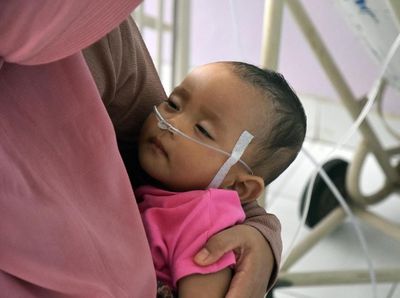 Korban Kabut Asap Dirawat di RSUD Petala Bumi, Pekanbaru