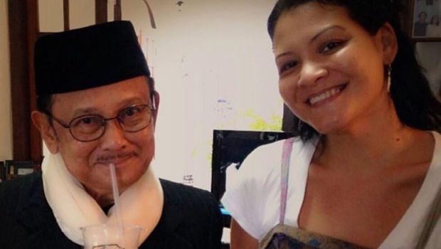 Melanie Subono dan BJ Habibie