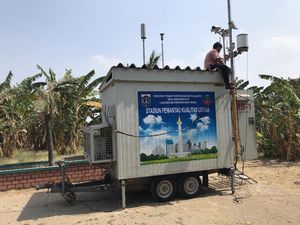 Usai Pabrik Arang Dibongkar, DKI Pasang Alat Pantau Udara di Cilincing Usai Pabrik Arang Dibongkar, DKI Pasang Alat Pantau Udara di Cilincing