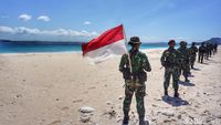 Foto: Bakti TNI Menjaga Pulau Paling Selatan Negeri