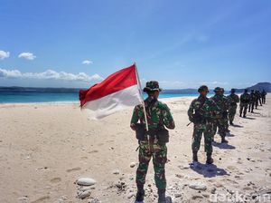 Foto: Bakti TNI Menjaga Pulau Paling Selatan Negeri