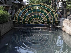 Potret Jembatan Kerang Hijau yang Ikonik di Utara Jakarta