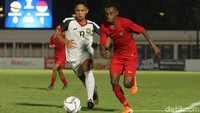 Pertandingan Indonesia vs Brunei Darussalam digelar di Stadion Madya, Senayan, Jumat (20/9/2019)