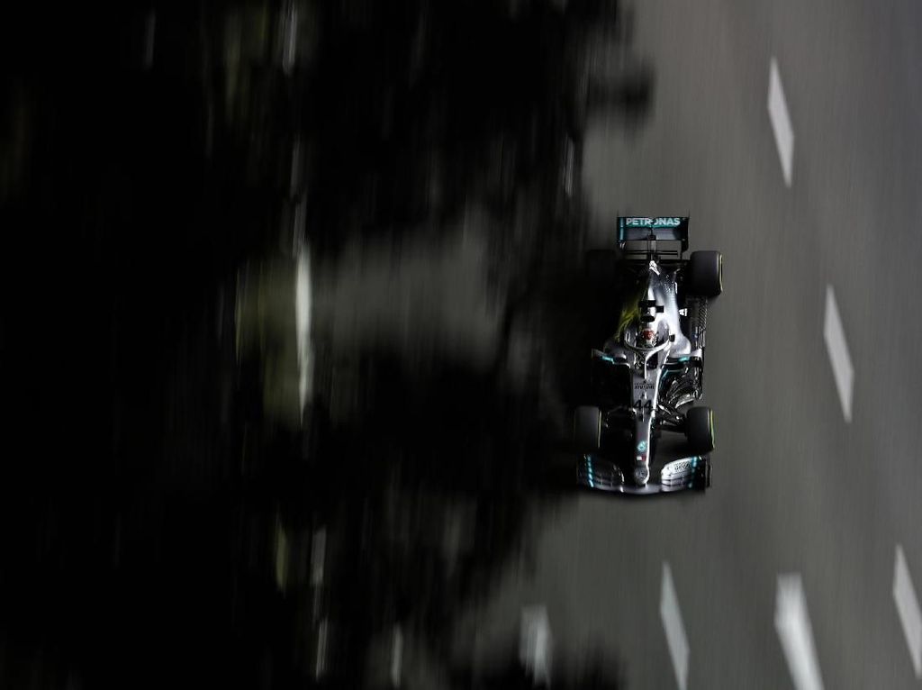 Lewis Hamilton Tercepat di FP2 GP Singapura