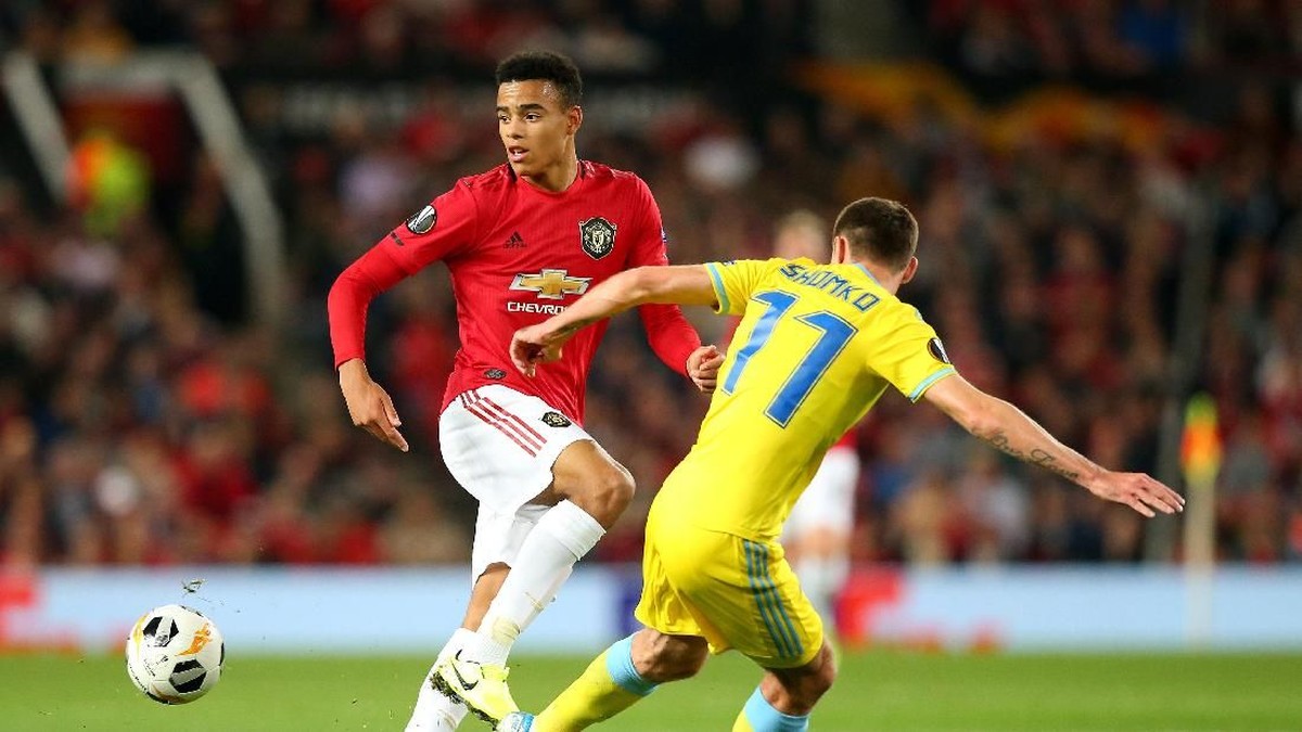 Mason Greenwood menjadi penentu kemenangan Manchester United. (Foto: Alex Livesey/Getty Images)