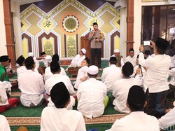 Jelang Akhir Masa Jabatan, Kapolres Gresik Berpamitan ke Ulama