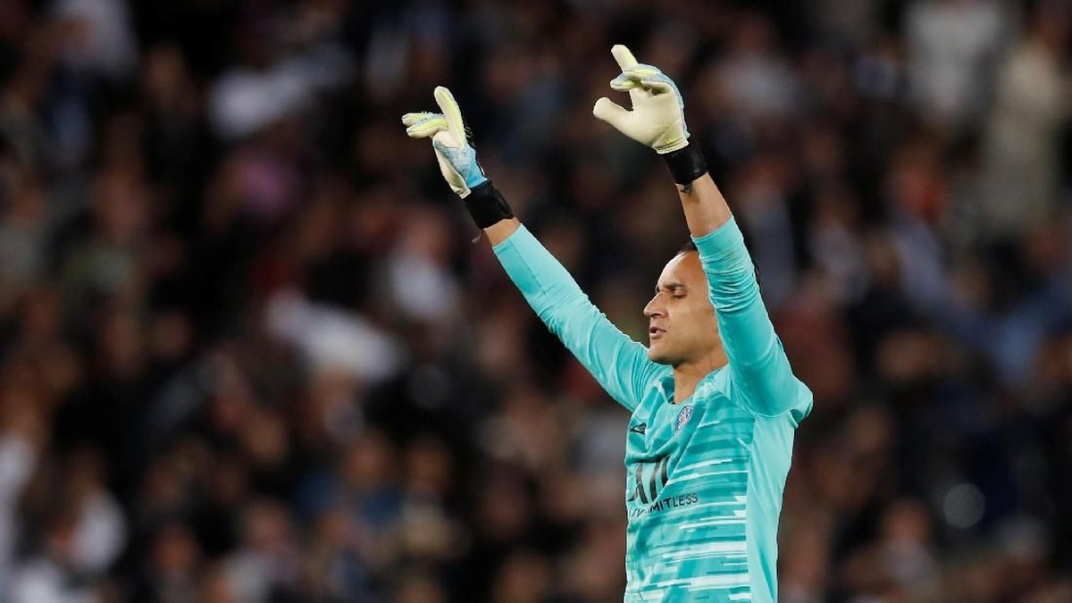 Keylor Navas tak sakit hati meski dibuang Real Madrid (REUTERS/Benoit Tessier)