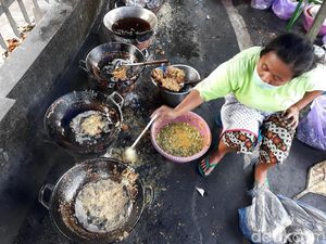 Sarapan Nikmat Ngemper di Jogja, Ada Telur Dadar Kriwil Racikan Mbak Yuni