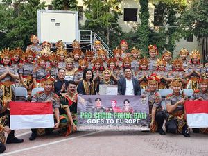 Tim Paduan Suara Polda Bali Unjuk Gigi di Italia