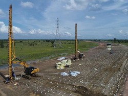 Pembangunan Jalan Tol Trans Sumatera Pakai Teknologi VCM, Apa Itu?