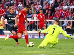 Lewandowski Dua Gol, Bayern Munich Tundukkan Cologne 4-0