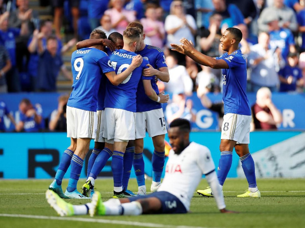 Tottenham Hotspur takluk 1-2 dari Leicester City di lanjutan Liga Inggris. (Foto: Andrew Boyers/Action Images via Reuters)