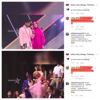 Barbie Kumalasari kabur melihat Sonny dan Fairuz di atas panggung