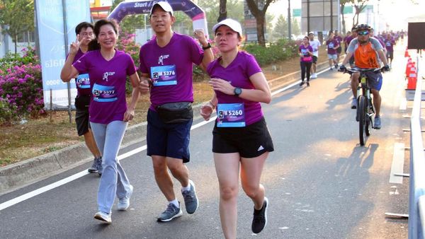 Kampanye Hidup Sehat dengan Berlari
