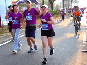 Kampanye Hidup Sehat dengan Berlari