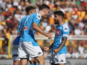 Hasil Liga Italia: Llorente Dua Gol, Napoli Tekuk Lecce 4-1