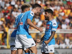 Hasil Liga Italia: Llorente Dua Gol, Napoli Tekuk Lecce 4-1