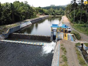 RI Punya Teknologi Penahan Air Bentuknya Blok-blok Beton