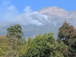 Kebakaran Melanda Lereng Gunung Sumbing