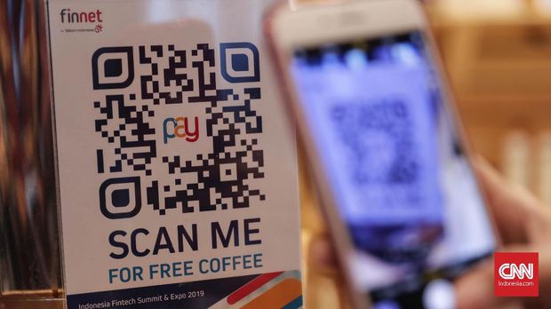layanan fintech baik dari segi sistem pembayaran maupun layanan keuangan lain mampu mengisi kekosongan yang tidak bisa diisi perbankan. CNNIndonesia/Safir Makki