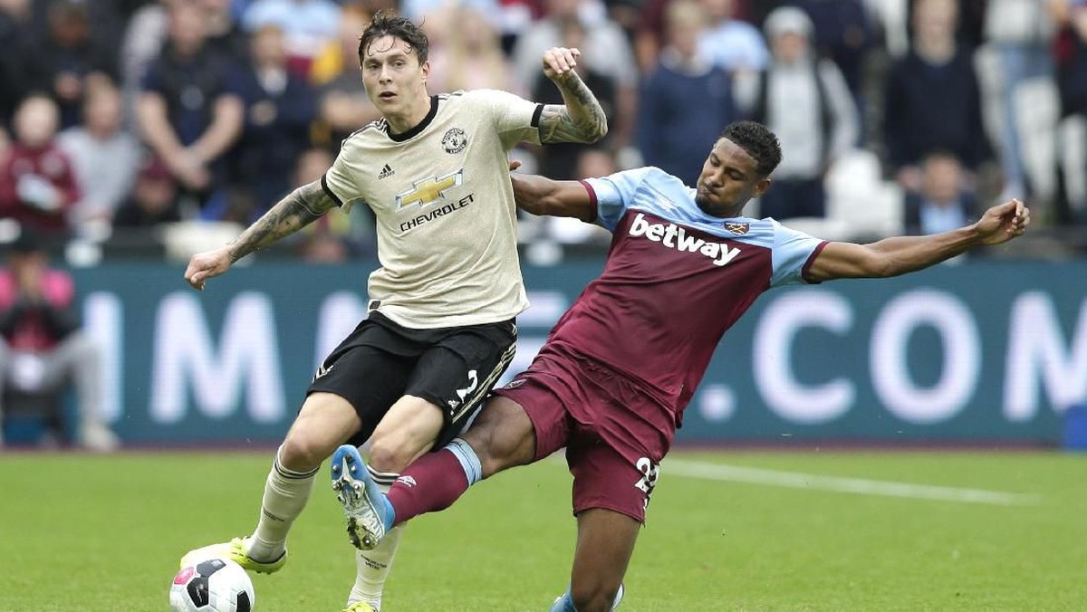 Manchester United kalah 0-2 dari West Ham United. (Foto: Henry Browne/Getty Images)