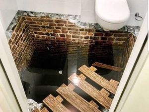 Potret Viral Deretan Toilet Paling Horor