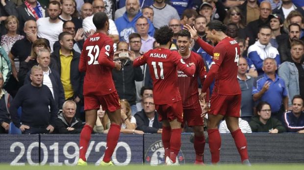 Liverpool sedang berada di puncak klasemen Liga Inggris.