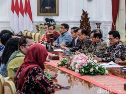 Bamsoet-Fahri Hamzah Temui Jokowi di Istana Bahas RUU KUHP