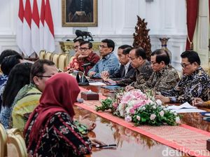 Bamsoet-Fahri Hamzah Temui Jokowi di Istana Bahas RUU KUHP