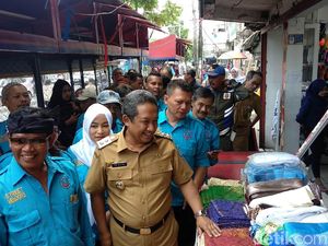 Selalu Sepi, Wawalkot Minta PD Pasar Ngantor di Pasar Sarijadi Bandung Selalu Sepi, Wawalkot Minta PD Pasar Ngantor di Pasar Sarijadi Bandung