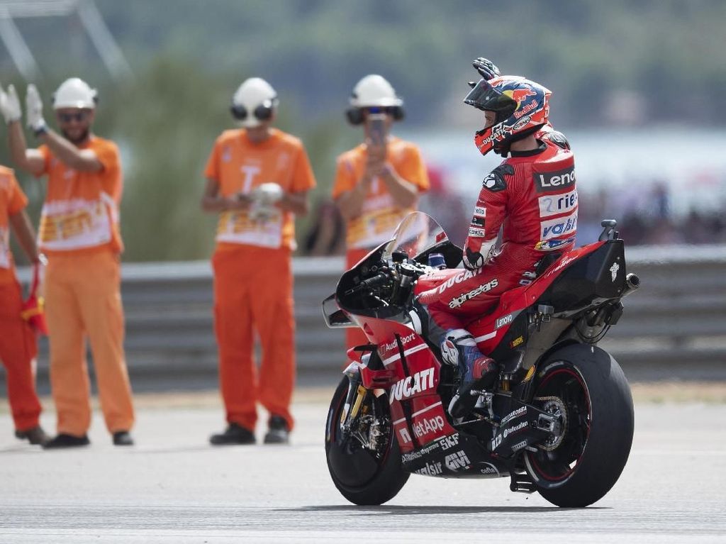 Marquez Sulit Dikejar, Dovizioso Fokus Adang Rins Marquez Sulit Dikejar, Dovizioso Fokus Adang Rins