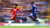 Bertanding di Stamford Bridge, London, Minggu (22/9), gawang Chelsea kebobolan dua kali oleh Liverpool di babak pertama. Istimewa/Laurence Griffiths/Getty Images.