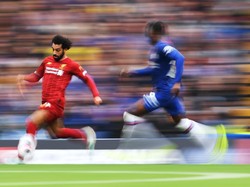 Bertanding di Stamford Bridge, London, Minggu (22/9), gawang Chelsea kebobolan dua kali oleh Liverpool di babak pertama. Istimewa/Laurence Griffiths/Getty Images.