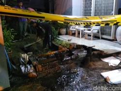 Kolam Penampungan Lumpur yang Menyembur di Surabaya Diperbesar