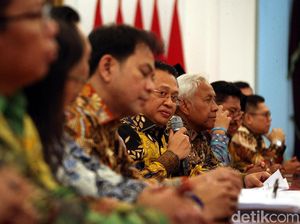 Bahas RUU KUHP, Bamsoet Hingga Fahri Hamzah Temui Jokowi di Istana