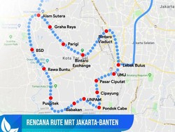 Rencana MRT Dilewati Sampai Tangerang Selatan, Banten