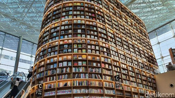 Potret Perpustakaan Megah dan Unik di Seoul