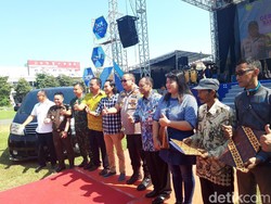 Saat Warga Ketemu Kembali dengan Motornya yang Hilang di Gebyar Expo BB